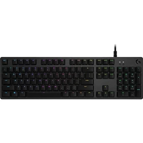 LOGITECH G G512 LIGHTSYNC RGB GX BLUE CLICKY ARKADAN AYDINLATMALI MEKAN�K KABLOLU T�RK�E Q OYUNCU KLAVYES�-S�YAH 920-009353