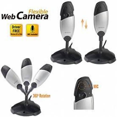 A4 TECH PK-635G 1.4Mp 350K Tak Çalıştır Yansıma Engelleyici Mikrofonlu Webcam