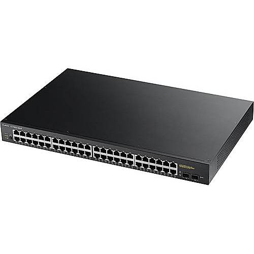 Zyxel GS1900-48 24 PORT 10-100-1000 + 24 PORT POE+2xSFP WEB Y�netilebilir Sw�tch