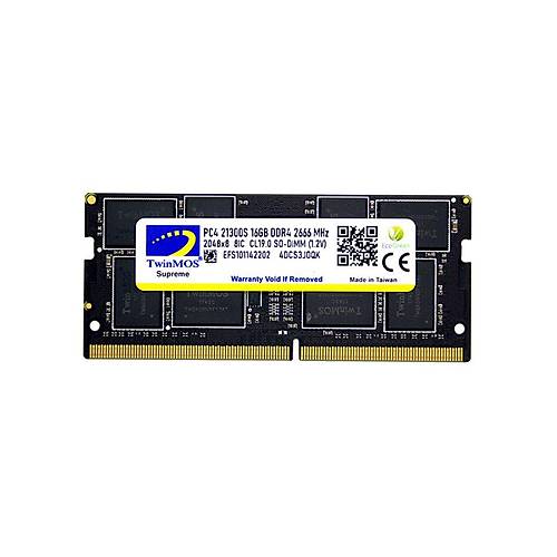 Twinmos 16Gb Ddr4 2666Mhz Notebook Ram Value Mdd416Gb2666N