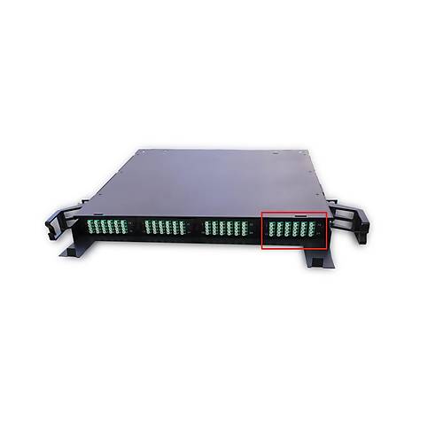 Beek Bn-19Fpmpo-C24Lc-3 Bn-19Fpmpo-4 Panel in Mpo Kaset Om3; 2 X Mpo Adaptr