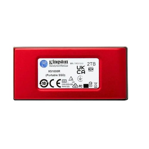 2 TB KINGSTON XS1000 USB3.2 GEN2 KIRMIZI SSD SXS1000R-2000G
