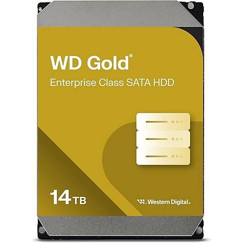 Wd 14Tb Gold Wd142Kryz 256Mb 7200Rpm Sata-3 Nas Ve G�venlik Diski
