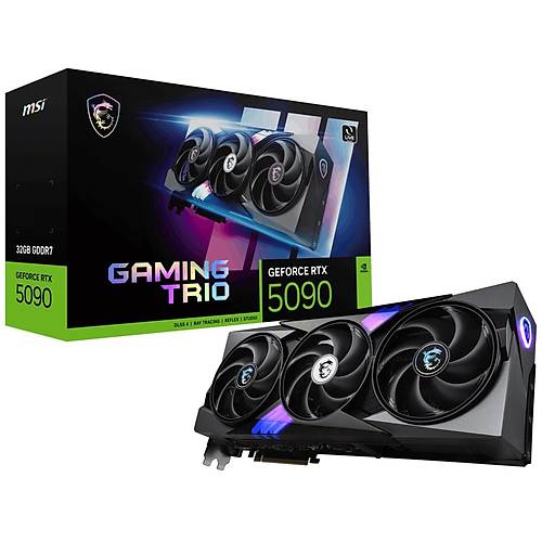 MSI 32GB GEFORCE RTX 5090 32G GAMING TRIO GDRR7 [512bit] PCI 5.0 1xHDMI 3xDP