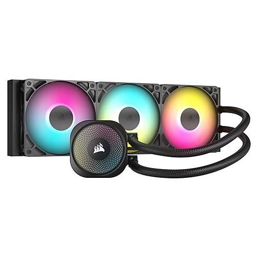CORSAIR 360MM NAUTILUS 360 RS CW-9060093-WW AM5-1851P RGB SIVI SOUTMALI LEMC FANI