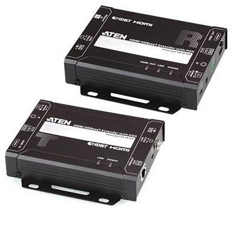 Aten Aten-Ve1812 Hdm� Hdbaset Sinyal Uzatma Cihaz�, Poh �zellikli, Long Reach Mod 150 Metre, Al�c� (Receiver) Ve Verici (Transmitter)