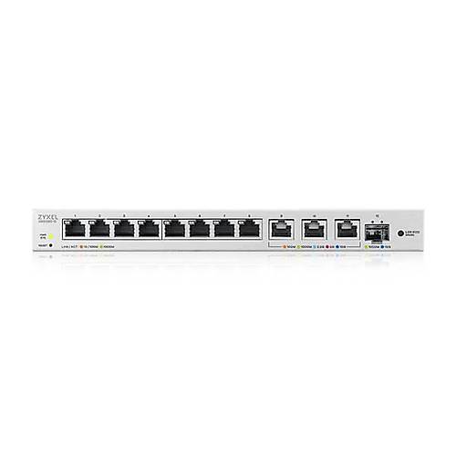 ZYXEL XGS1250-12 V2 12 PORT GIGABIT WEBMANAGED 8PORT 1G + 3-PORT MULTIGIG 1-2.5-5-10G + 1-PORT SFP+ SWITCH