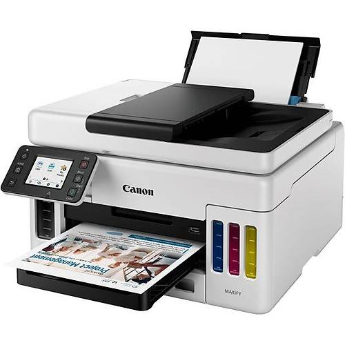 Canon Gx6040 Yazc-Tarayc-Fotokopi Renkli Mrekkep Tankl Yazc W-F Ethernet