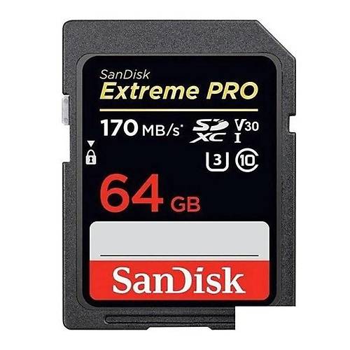 Sand�sk 64Gb Extreme Pro Sdsdxxu-064G-Gn4In Sdxc Haf�za Kart�