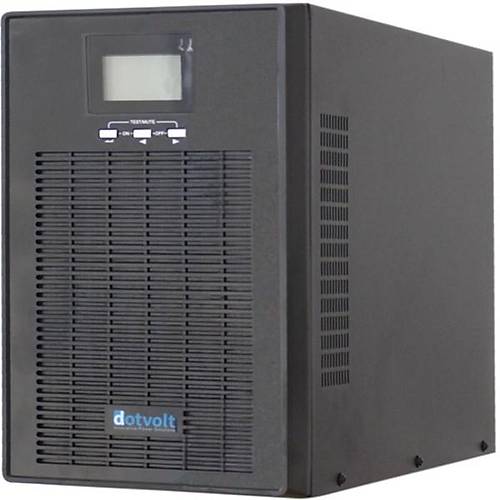 DOTVOLT 2KVA MN2KVA ONLINE 1-1F LCD EKRAN TOWER UPS 4x 12V 9 Amper