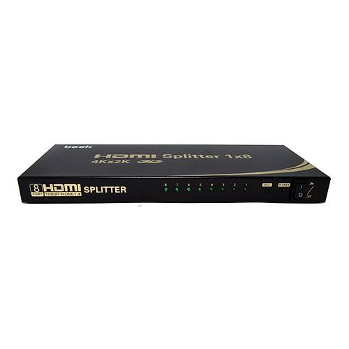 Beek Bs-Vsp-Ha08Uh-Lt Hdm Splitter 8 Ports Hdm