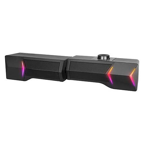 Rampage Elegant X10 2.0 Bluetooth'lu Rms 3W*2 RGB I��kl� Multimedia Usb 5V 45dB Gaming Oyuncu Speaker