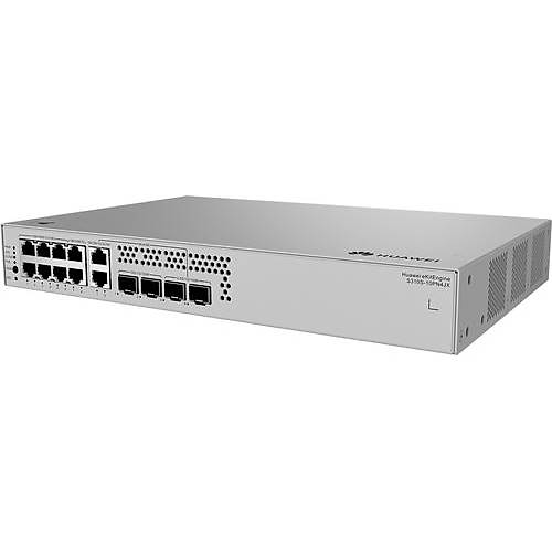 HUAWEI S220S 10PN4JX S220S 10PN4JX(8 10 100 1000BASE T PORTS (6 POE ) 2 10 100 1000 2 5GBASE T PORTS (POE ) 2 10GE SFP PORTS 2 2 5GE SFP PORTS 128 W POE BUILT IN AC POWER FANLESS)