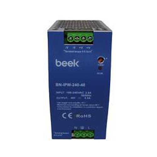Beek Bn-Ipw-240-48 Endüstriyel 240 Watt Ac <-> Dc Güç Kaynağı