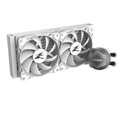 Zalman 240Mm Alpha-24Wh Rgb Sv Soutmal Am4-1700P lemci Fan Beyaz