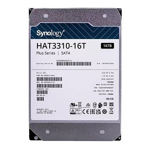Synology HAT3310-16T 16TB 5400RPM NAS HDD