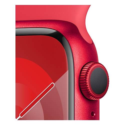 Apple Watch Series 9 41 mm Dijital 352 x 430 Piksel Dokunmatik Ekran Krmz Wi-Fi GPS MRXG3TU-A