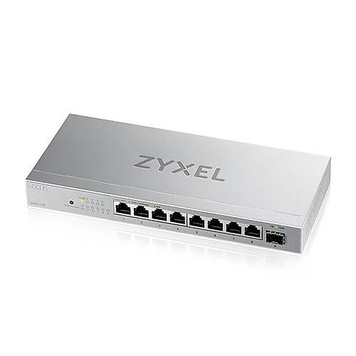 ZYXEL XMG-108 8 PORT 2.5G + 1G SFP-10G SFP+ MULTIGIGABIT METAL YONETILEMEZ DESKTOP SWITCH