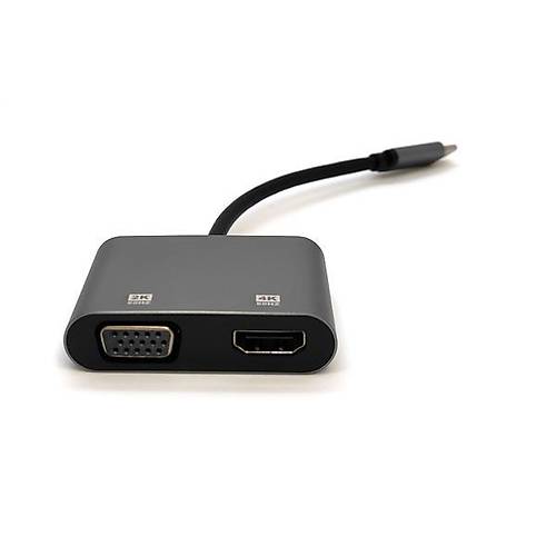 Beek Bc-Dsp-Adp-Usbc-Havg  Usb Tip C (3.1 Gen) <-> Hdm + Vga Grafik Adaptr