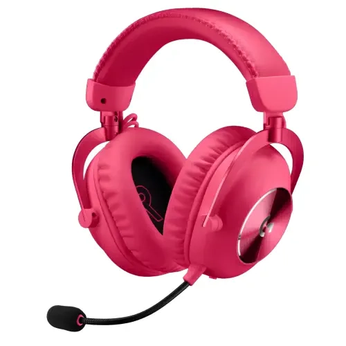 Logtech G Pro X 2 Lghtspeed Kablosuz Bluetooth Gamng Headset-Magenta 981-001275