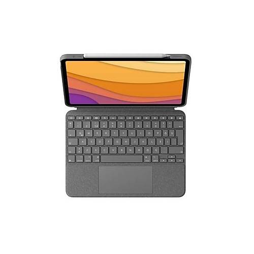 Logıtech Combo Touch Ipad Aır 10.9 İnç 4. Ve 5. Nesil İle Uyumlu Çok Yönlü Klavyeli Kılıf Gri 920-010270