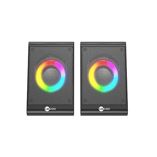 Lenovo Lecoo Ds100 1+1 Siyah 6W Rms Hoparlr Rgb Ledli