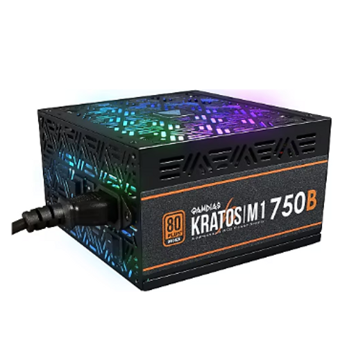 Gamd�as 750W 80+ Bronze Kratos M1-750B 12Cm Rgb Fanl� Power Supply