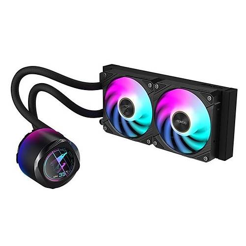 Ggabyte 240Mm Aorus Waterforce X I 240 Rgb Am5-1700P Sv Soutmal lemci Fan