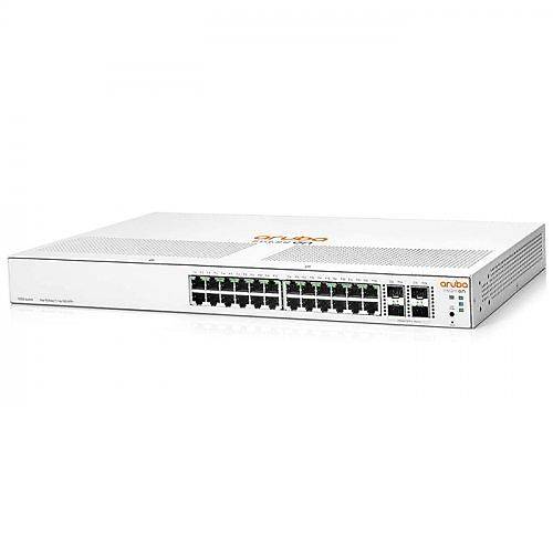 Aruba 24Port Instant On 1930 24G Jl682A Ggabt 4Xsfp+ Ynetilebilir Switch Rackmount