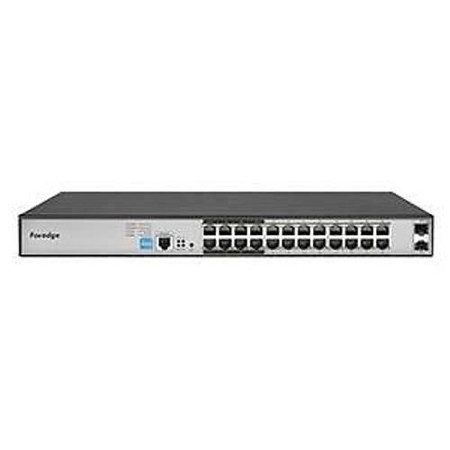 FOREDGE 24port PS3024GS GIGABIT 2-SFP 250W Y�NET�LEB�L�R SWITCH