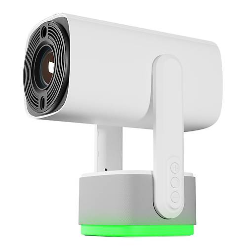 Everest PJ08 5200 MAH Otomatik Odaklama 5200 Lmen Android 11 Ekran Yanstmal Rainbow HD 720P HD 4K Destekli Projeksiyo