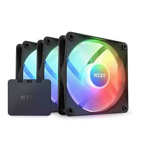 Nzxt F120 Rf-C12Tf-B1 12Cm Rgb Kasa Fan 3-L Paket