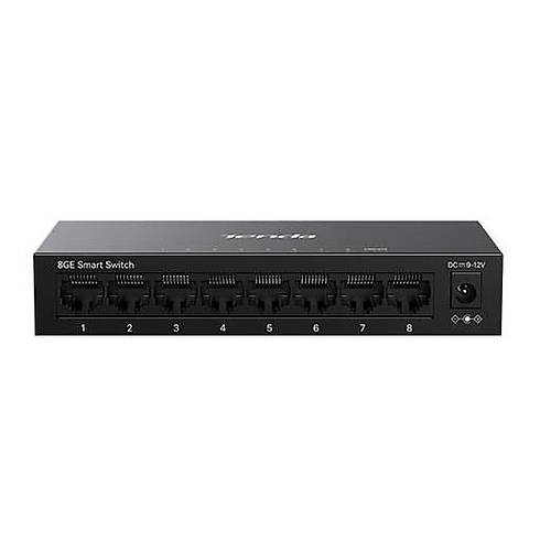 TENDA TEG2208D 8PORT GIGABIT CLOUD Y�NET�LEB�L�R SWITCH METAL