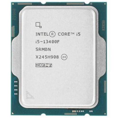 INTEL CORE i5 13400F 30MB 10�ekirdekli VGA YOK 1700p 65w Kutusuz+Fans�z