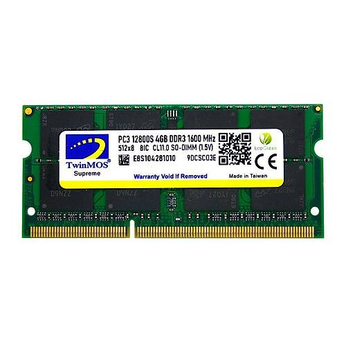 4 Gb Ddr3 1600Mhz Twnmos 1.5 Nb Mdd34Gb1600N