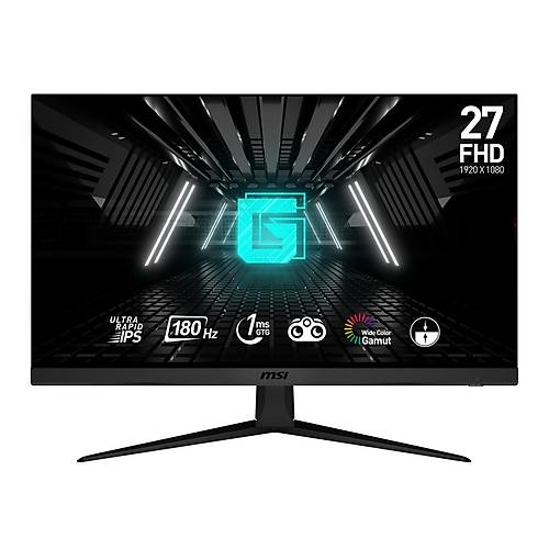 Ms G2712F 27 Flat Ultra Rapd Ips 1920X1080 (Fhd) 16:9 180Hz 1Ms Adaptve-Sync Gamng Montor