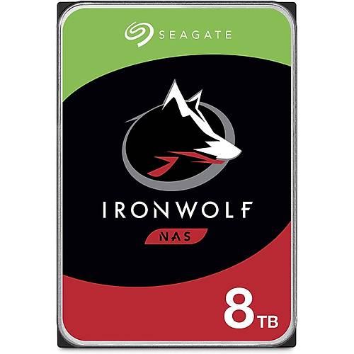 Seagate Ironwolf 8 Tb 7200Rpm Sata3 256Mb 210Mb-S Rv 180Tb-Y(St8000Vn004)