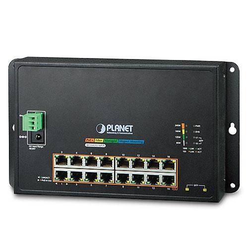 Planet Pl-Wgs-4215-16P2S  Endstriyel Duvar Tip L2 Ynetilebilir Switch