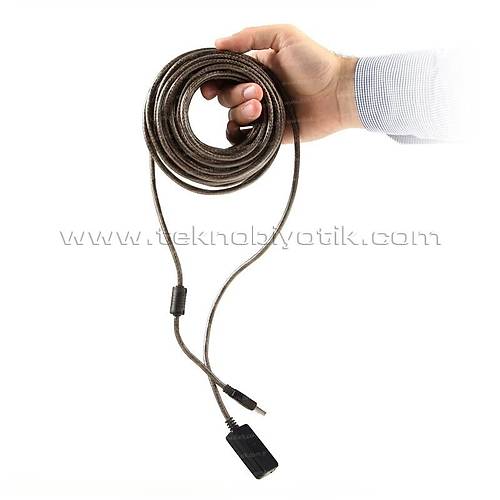 DARK DK-CB-USB2EXTL10A 10M USB 2.0 Aktif Uzatma Kablosu