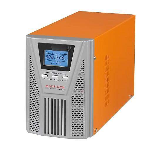 Makelsan Mu01000N11Ea006 Powerpack Se 1 Kva 1F-1F On Line 5-10 Dk. Lcd Ekran Ups 2*12V 9Ah