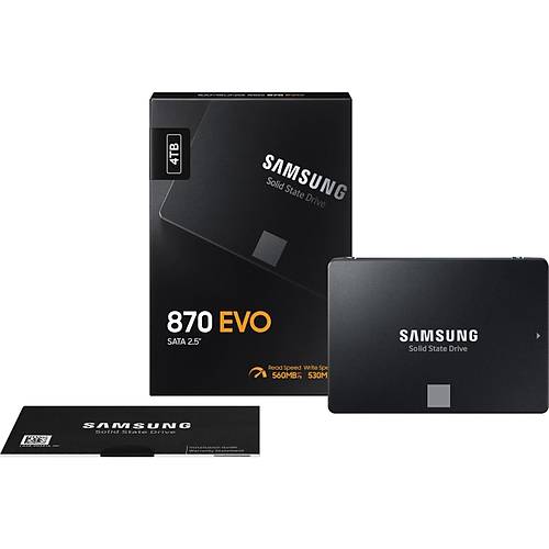 Samsung 4Tb 870 Evo 560Mb-530Mb-S Sata 2.5