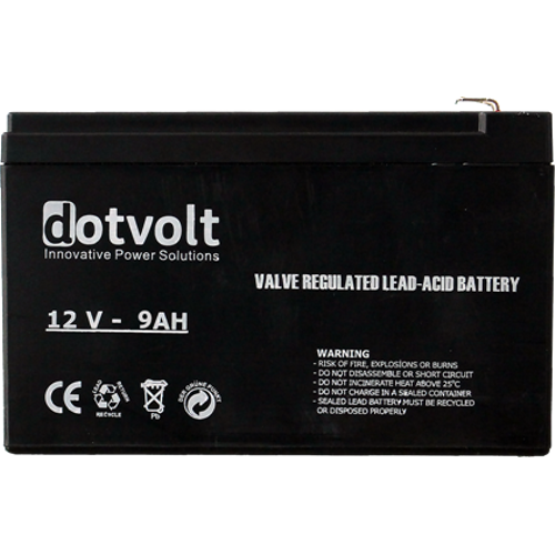 Dotvolt 12V 9Amper Dt9-12 Kuru Tip Ak