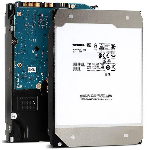 TOSHIBA MG09ACA14TE MG Series 3.5" 14TB 7200rpm 512MB SATA Enterprise 7-24 Harddisk