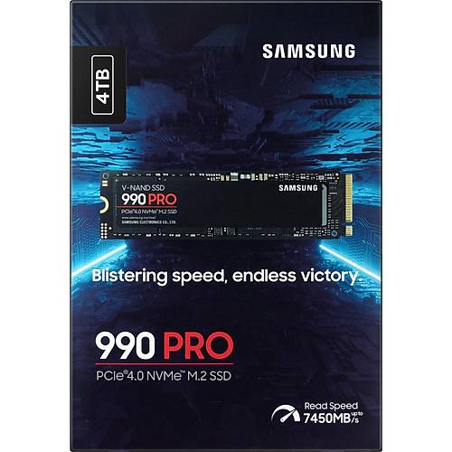 4Tb Samsung 990 Pro M.2 Nvme Mz-V9P4T0Bw