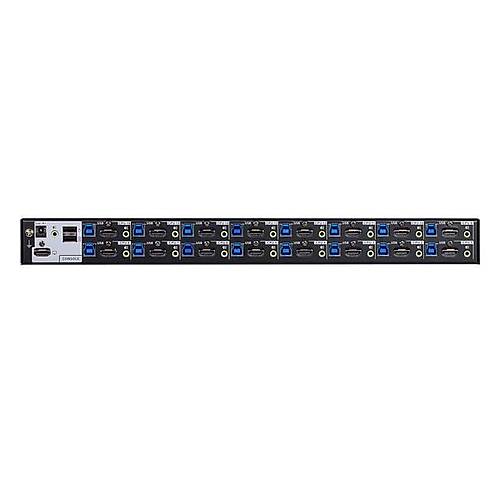 Aten Aten-Cs18216 16-Port Usb 3.0 4K Hdm Kvm Switch, Kabin Tipi, Kabin Montaj Kiti rn le Birlikte Gelir
