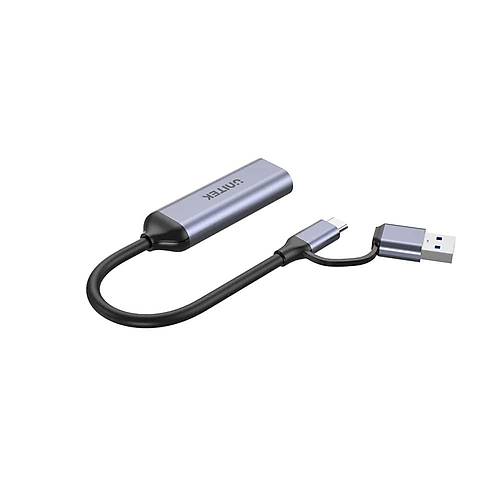 UNITEK 4K VIDEO CAPTURE KART HDMI TO USB-C-A (V1167A)