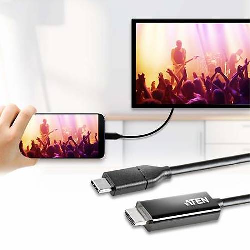 Aten Aten-Uc3238  2.7M Usb-C To 4K Hdm Converter