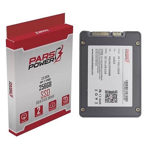 PARS POWER PP-7 PRO 2.5 256GB SATA III 500MB-450MB-S SSD