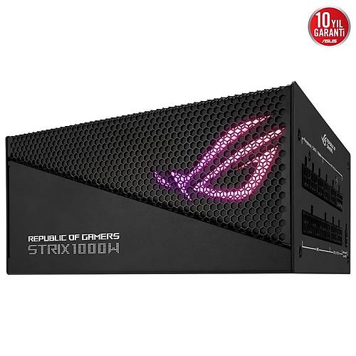 Asus 1000W 80+ Gold Rog Str�x 1000G Aura Pc�e5.0 Tam Mod�ler Power Supply