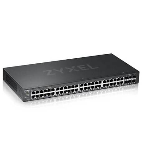 ZYXEL GS2220-50HP 48-PORT GBE L2 POE SWITCH WITH GBE UPLINK (1 YEAR NCC PRO PACK LICENSE BUNDLED)